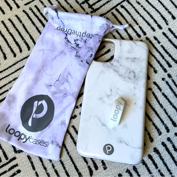 Loopy Case Other - Loopy white marble case LEFTY IPhone 11 Pro Max